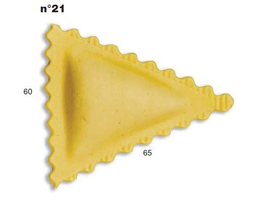Купить ШТАМП Д/РАВИОЛИ ДЛЯ НАСАДКИ LA MONFERRINA MULTIPASTA ТРЕУГОЛЬНИК 60Х65 ММ 21