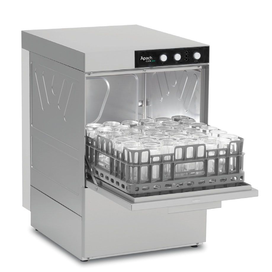 Купить МАШИНА СТАКАНОМОЕЧНАЯ APACH AFTRD400 DD (919046) ФРОНТАЛЬНАЯ