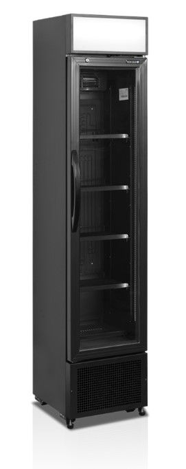 Купить ШКАФ ХОЛОДИЛЬНЫЙ СО СТЕКЛОМ TEFCOLD FSC175H BLACK