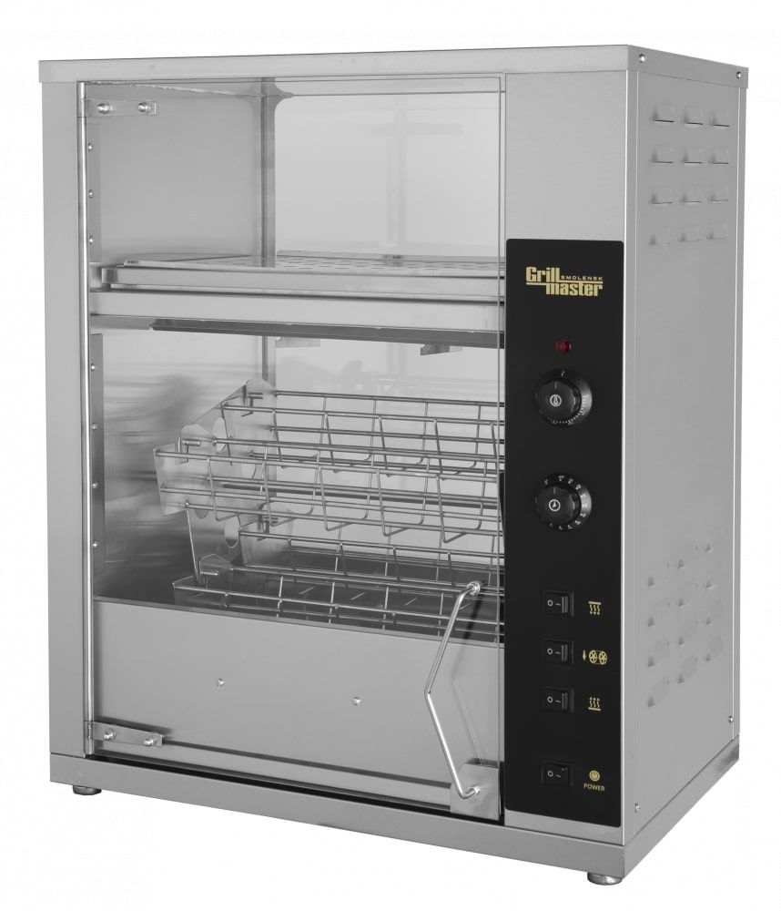 Купить ГРИЛЬ Д/КУР GRILL MASTER КАРУСЕЛЬНЫЙ Ф3КМЭ(В) С ВИТРИНОЙ 21200
