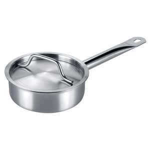 Купить Сотейник нерж с тройным дном 180х65мм объем 1,65 L с 1 ручкой, 101604 (Viatto)