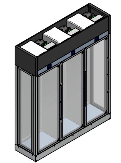 Купить ШКАФ ВИННЫЙ ENOFRIGO WINE LIBRARY 20 3V DX-SX 3P H2600 VT OPT20001+ПОЛКИ R+ПОЛКИ C+ПОЛКИ A