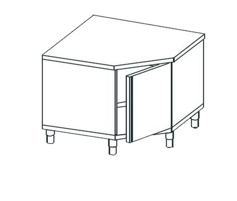 Купить СТОЛ УГЛОВОЙ ЗАКРЫТЫЙ APACH CHEF LINE LWT710SH2HD