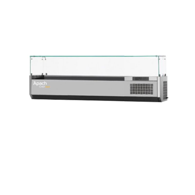 Купить ВИТРИНА ХОЛОДИЛЬНАЯ СО СТЕКЛОМ APACH CHEF LINE LDR17038GR Б/АГРЕГАТА