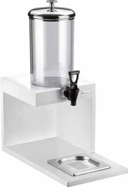 Купить Диспенсер для сока 4,5л на дерев.подставке, белый, 511B5413