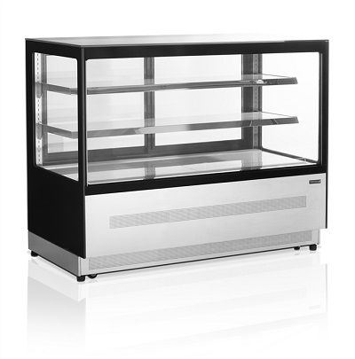 Купить ВИТРИНА ХОЛОДИЛЬНАЯ TEFCOLD LPD1500F ЧЕРНАЯ