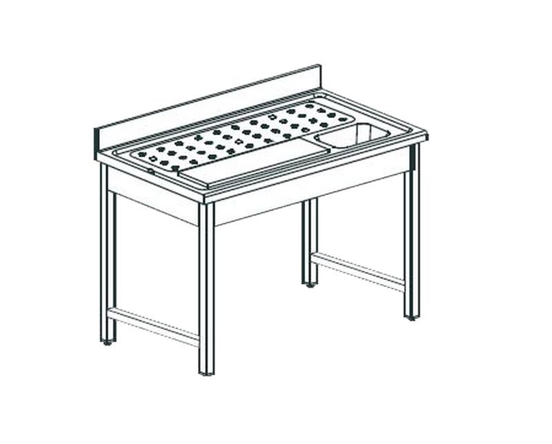 Купить СТОЛ РАЗДЕЛОЧНЫЙ ДЛЯ МЯСА APACH CHEF LINE LTPM107