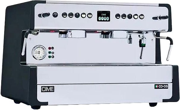 Купить Кофемашина рожковая мультибойлерная CIME CO-05 A 2gr MB, 2 группы, автомат, черная
