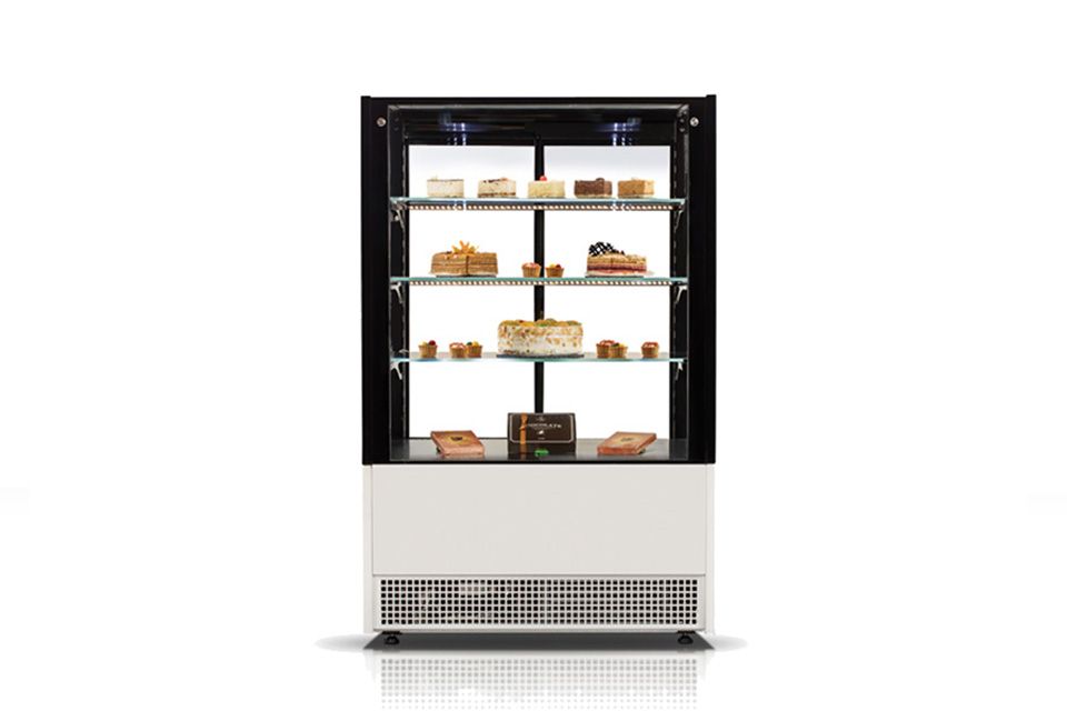 Купить Витрина холодильная кондитерская Cryspi Elegia Quadro 1250 (9010/9005)