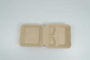 Купить Ланч-бокс 3 секции пшеничный SSB-993W (6 шт)