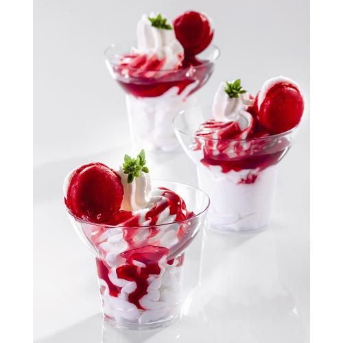 Купить Набор емкостей для десерта 105мл d70мм h59мм, 100шт., пластик, цвет прозрачный PMOCO014