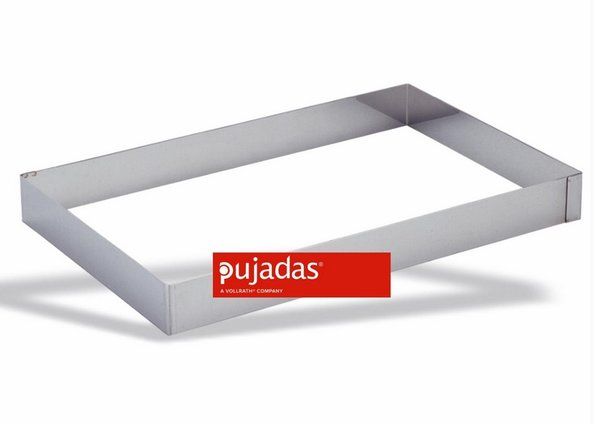 Купить M.Pujadas, S.A. Форма 777.540 (прямоугольная, без дна, 39.5х29.5см, h5см, нерж.)