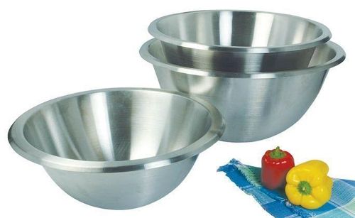 Купить Миска полусферическая 16,7л d40см, без ручек, нерж.сталь BW40