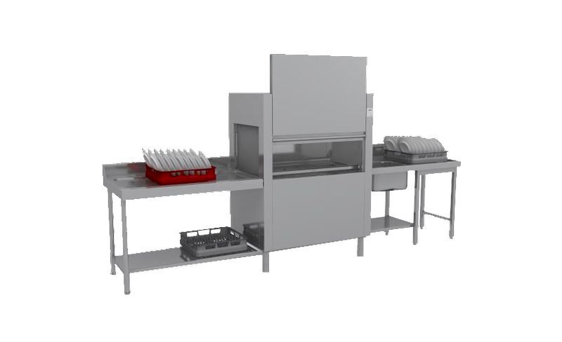 Купить МАШИНА ПОСУДОМОЕЧНАЯ КОНВЕЙЕРНАЯ APACH CHEF LINE LTIT120 WR Л/П