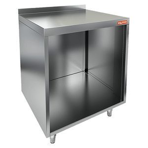 Купить НБМСО-4/5Б модуль барный - стол открыт. с бортом, 400х500х850мм, HICOLD RUS