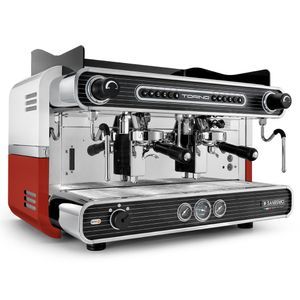 Купить Кофемашина Sanremo Torino SED (автомат)  2 гр. красно-белая