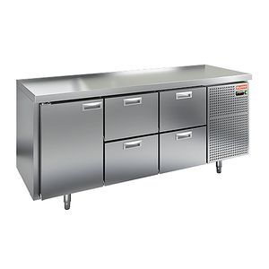Купить GN 122/TN О стол охл.(-2+10) островн., 1 дверь, 4 ящика, 1835х700х850мм, HICOLD RUS