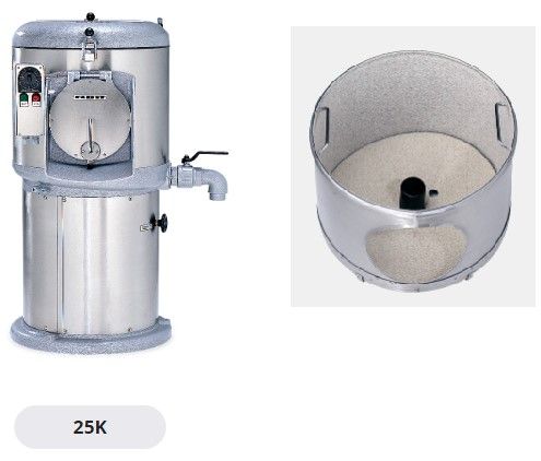 Купить КАРТОФЕЛЕЧИСТКА FLOTT 25K КАРБОРУНД
