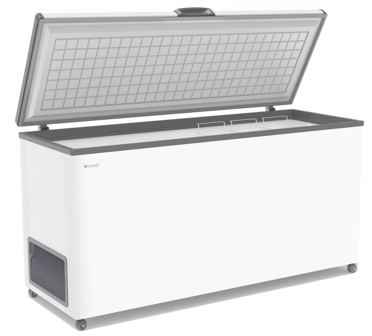 Купить ЛАРЬ МОРОЗИЛЬНЫЙ FROSTOR F 600 S БЕЛЫЙ (СЕРАЯ РАМКА) STANDART (ПРОПАН)