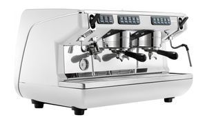 Купить Кофемашина-автомат Appia LIFE 2gr V 220V, 2 группы (выс.), бойлер 11л, белая, 220V, экономайзер